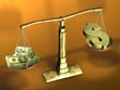 balance scales - powerpoint graphics