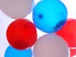 balloons red white blue - powerpoint graphics