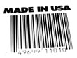 barcode made in usa - powerpoint graphics