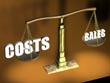 big costs scales - powerpoint graphics