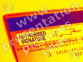 credit card fraud - powerpoint graphics