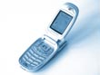 flip cell phone - powerpoint graphics