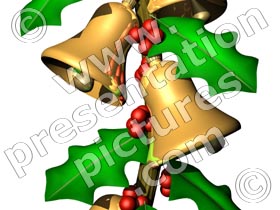 holly decorations - powerpoint pictures