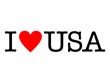 i love usa - powerpoint graphics