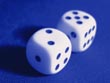 lucky seven dice - powerpoint graphics