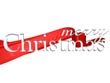 merry christmas text - powerpoint graphics
