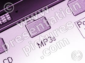 mp3 icon - powerpoint graphics