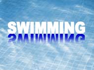 swimming - powerpoint graphics