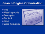 shopping search - powerpoint graphics