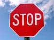 stop sign - powerpoint graphics