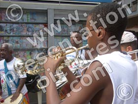 street band - powerpoint graphics